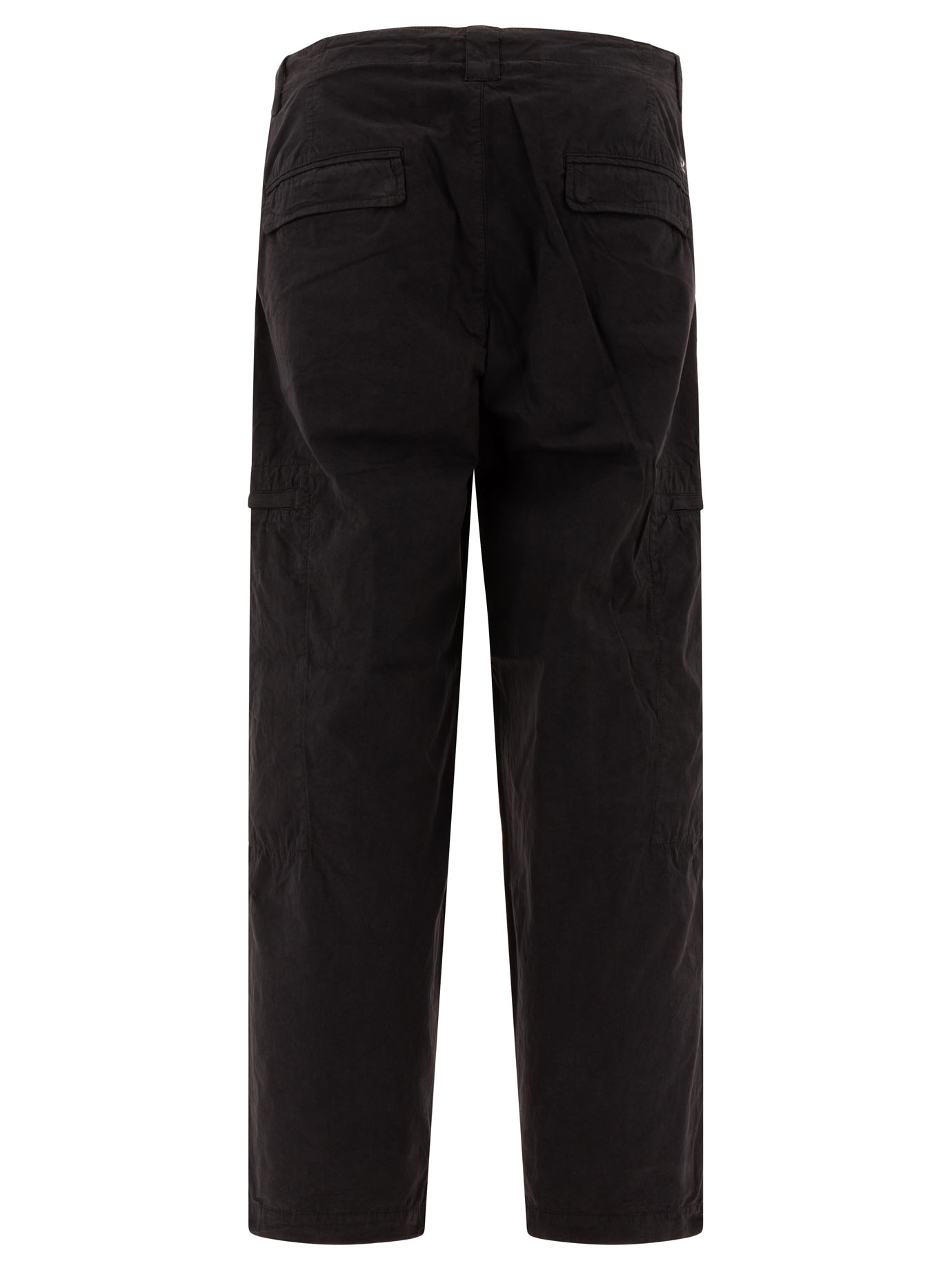 C.P. COMPANY Black   Microreps Loose Utility trousers